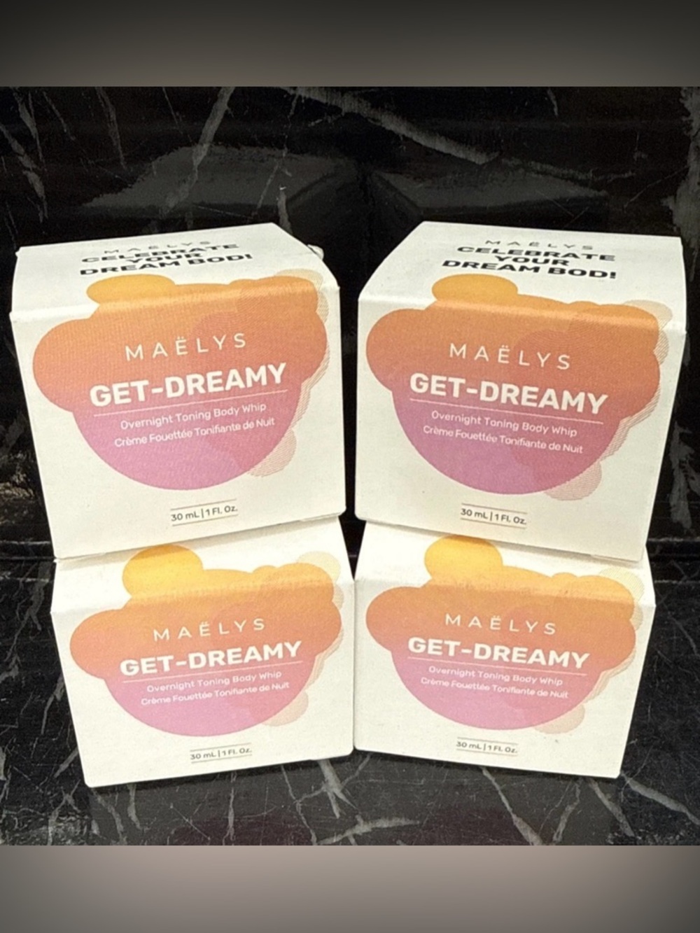 MAËLYS Get-Dreamy Overnight Toning Body Whip - Bundle of 4 New
